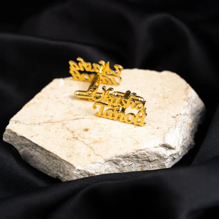 Double-name-cufflinks